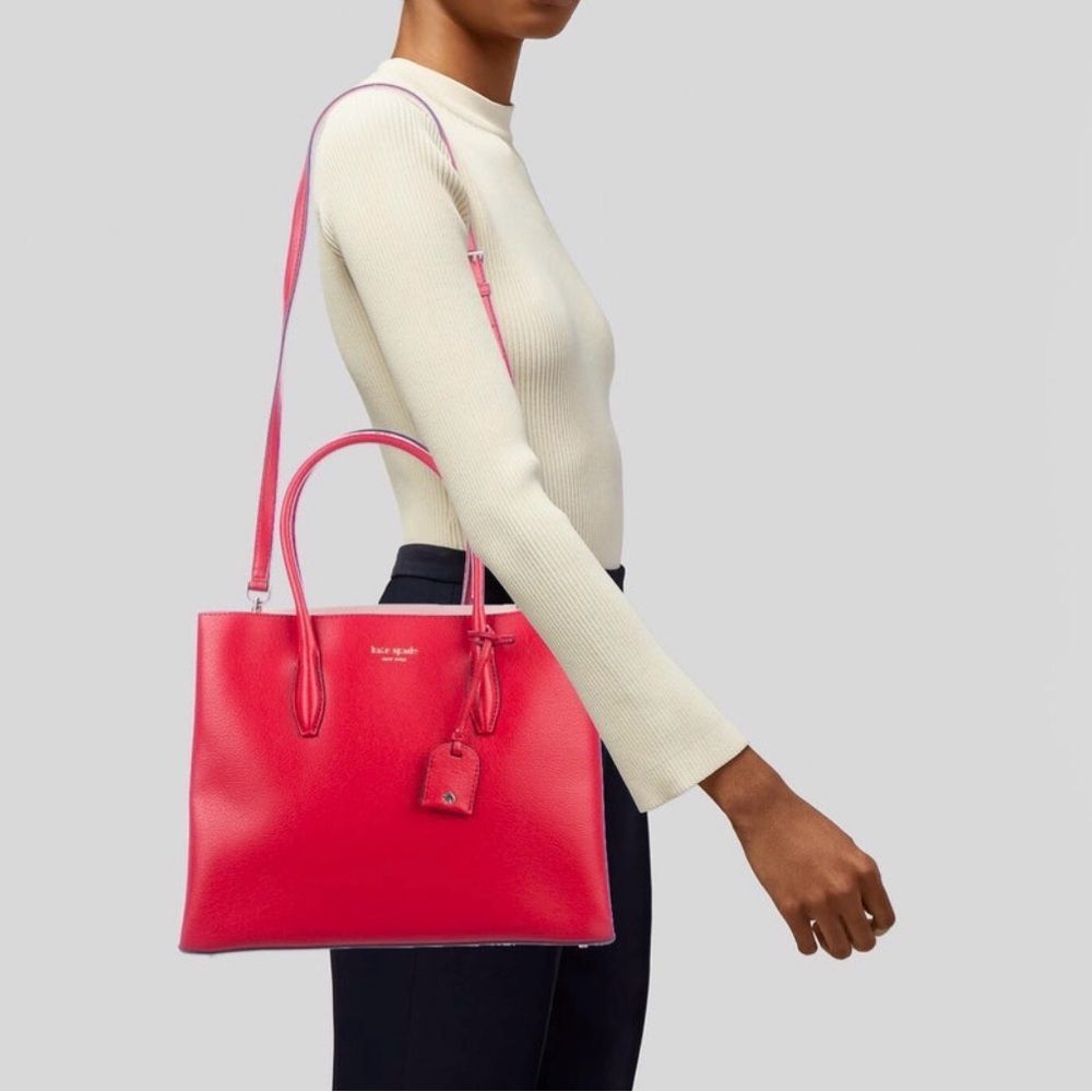 Kate Spade New York Eva Medium Satchel Handbag Tote
